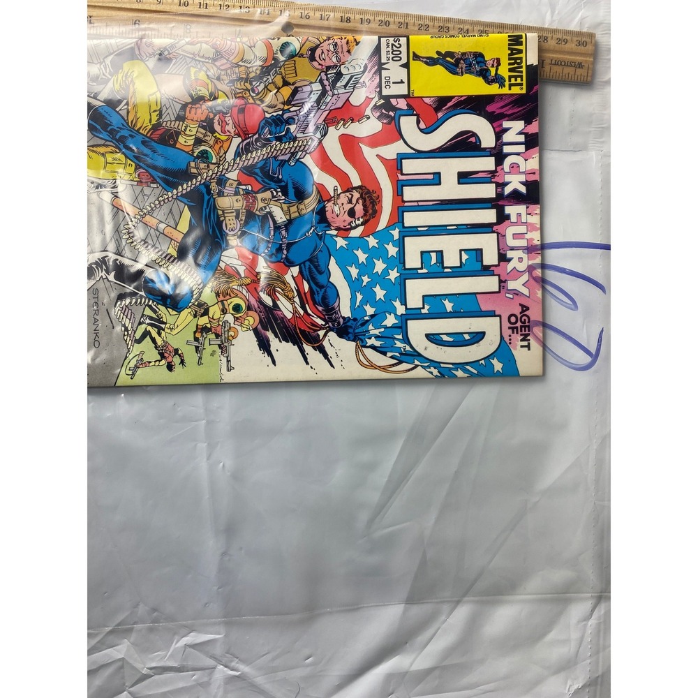 Marvel Nick‎ Fury Agent of SHIELD Comic Book 1 Steranko Key Issue